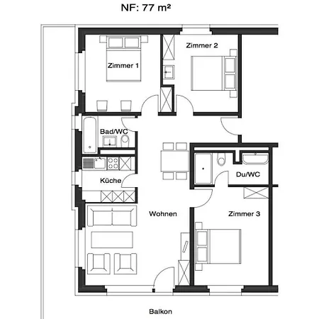 Aiglon Appartement-fewo 6-bettwohnung Nr- 3 By Interhome Saas-Fee